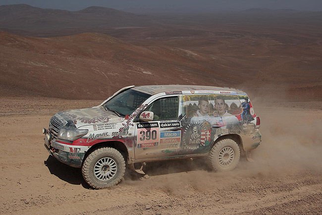 A Gyűrűk ura kísértett a Dakaron