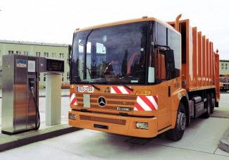 Hulladékkal hajtott kukásautók