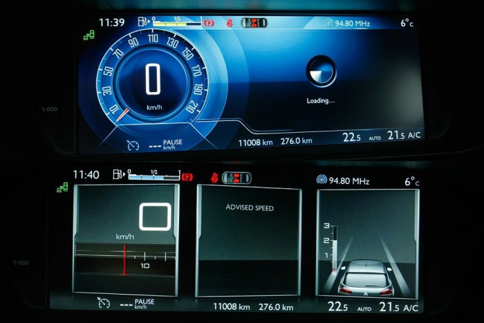 Egyterű, ötliteres fogyasztással 9 | Vezess Merőben különböző műszergrafikák közül választhatunk a 12 hüvelykes érintőképernyőn