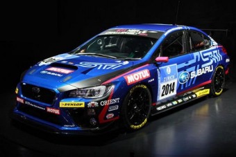 Élőben a Subaru versenyautója