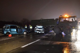 A nap képe: tömegbaleset az M0-son
