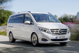 V-osztály: Luxusbusz a Mercedestől