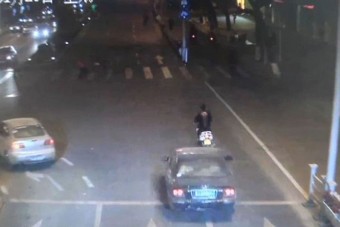 Szándékosan csapták el a robogóst