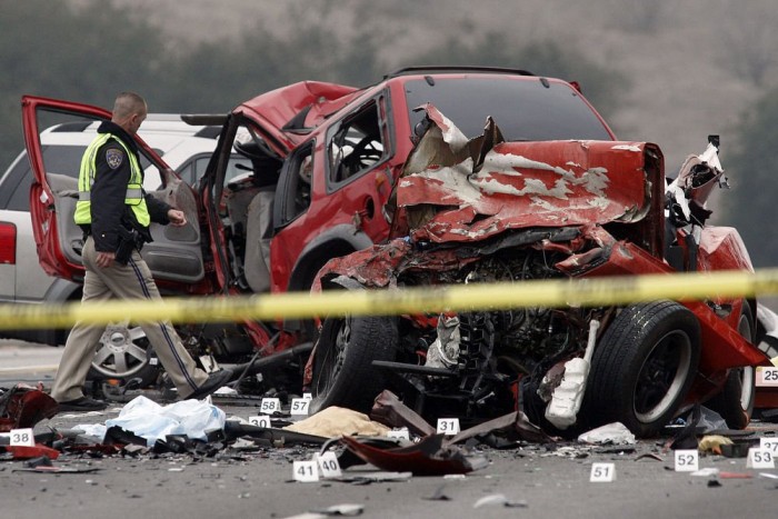 Videón az öt halottat követelő ütközés (18+)