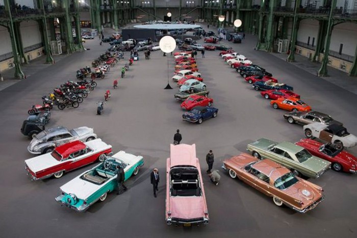 Veteránok lepték el a párizsi galériát