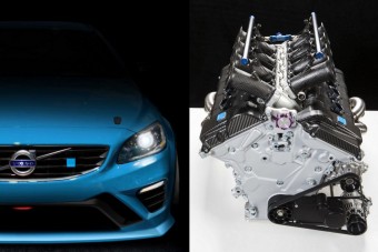 Életre kelt a Volvo V8-as versenymotorja