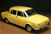 Škoda 100/110 -  1969-től egészen 1977-ig gyártották a gömbölyű formával hódító faros Škodát, 1 079 708 autó készült különféle verziókban ebben az időszakban.