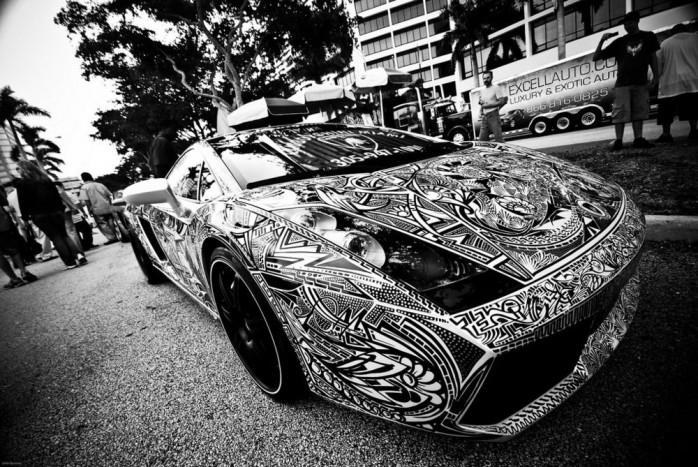 Piszkosul gyönyörű, kézzel festett Lamborghini 11 | Vezess Piszkosul gyönyörű, kézzel festett Lamborghini 11