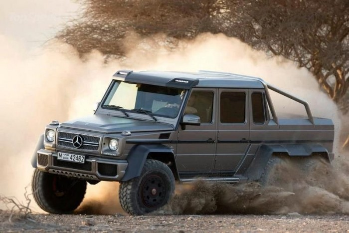 Jó ötlet a kettővel több kerék? 14 | Vezess Mercedes G63 AMG 6×6