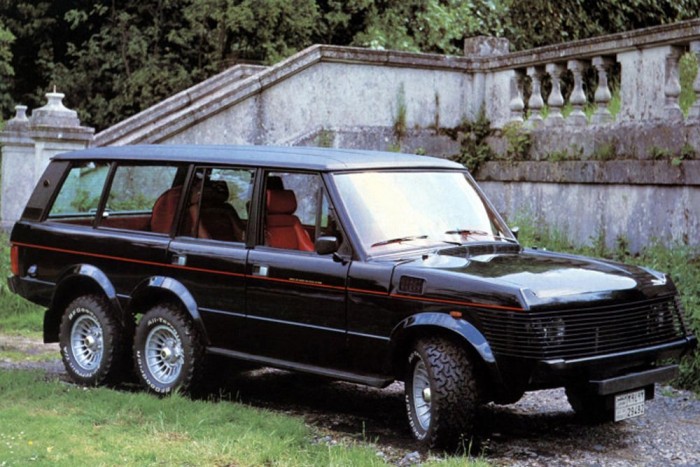 Jó ötlet a kettővel több kerék? 9 | Vezess Range Rover Classic 6×6