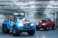 Toyota Hilux 6×6 - A terepjárót kimondottan a 2013 decemberében induló, 40 napos sarkvidéki expedícióhoz készítetté, amit a 19 éves Parker Liautaud vezetett, akinek az volt a célja, hogy tudományos értékű adatokat gyűjtsön a klímaváltozásról.