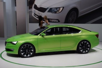 Menő  tanulmányautó  a Škodától