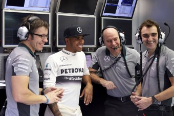 F1: Hamilton még sosem pörgött ennyire