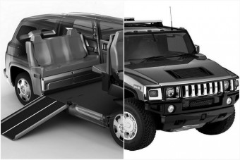 Hummerből készítenek mozgássérült autót