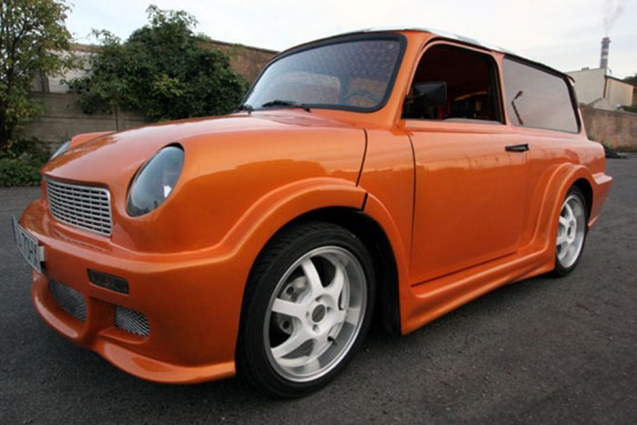 A narancssárga, pimpelt 601-es