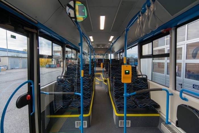 MAN Lion's City belülről 