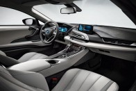 BMW i8 interiőr. Klasszikusan BMW-s