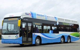 Hidrogénnel hajtott skót buszok