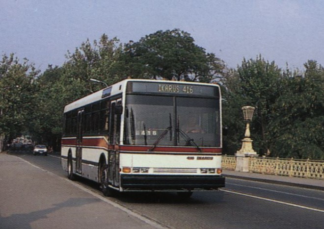 Az Ikarus 416-os formavilága a NABI modellek megjelenésére is hatott 