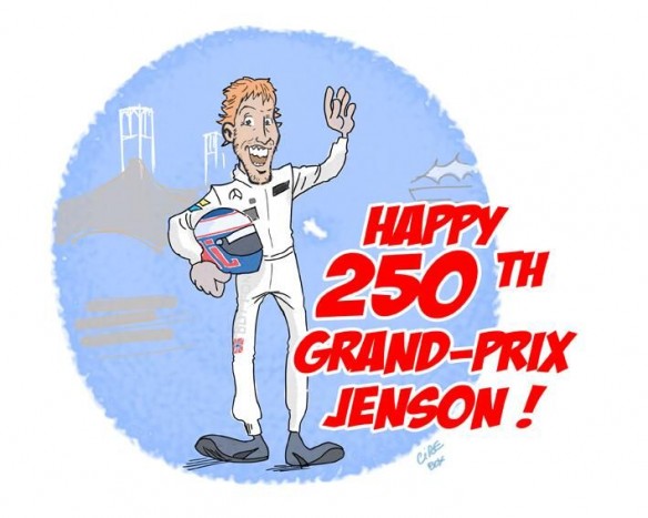 F1: A legjobb képeket a bahreini pálya osztja meg! 15 | Vezess Jenson Button pedig vén, mint az országút, ez már a 250. nagydíja.