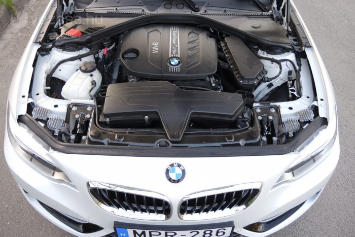 A tipikus BMW, ami a fejedben él 68 A motor öreg harcos már a BMW seregében, és szinte minden fronton bizonyított. Esetünkben 184 lóerőt és 380 Nm nyomatékot termel, de a konkurens, új fejlesztésű erőforrások már csendesebben, kulturáltabban járnak.