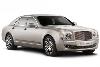Itt a hibrid Bentley!