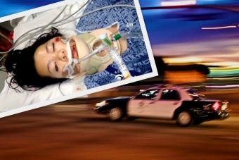 Megbilincselt nőt fogdosott a rendőr