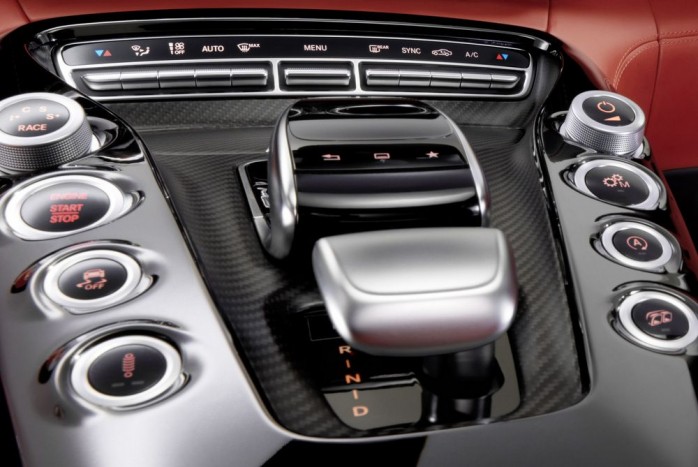 A vezérlőpult közelről