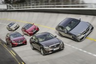 Impozáns család, papíron az E Klasse a legváltozatosabb modell a német triónál, de persze ha a BMW 6-ost, Audi 7-est is idevesszük, kiegyenlítettebb a verseny