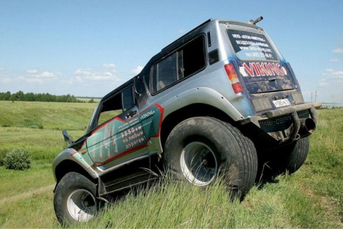 Kétéltű szörnyeteg, Niva motorral 8