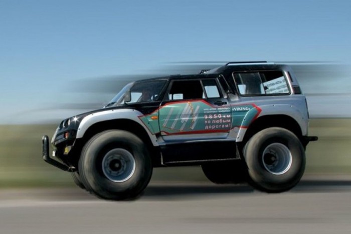 Kétéltű szörnyeteg, Niva motorral 7