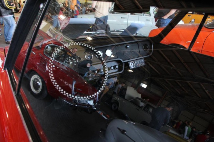 Skoda 110R - belső tér