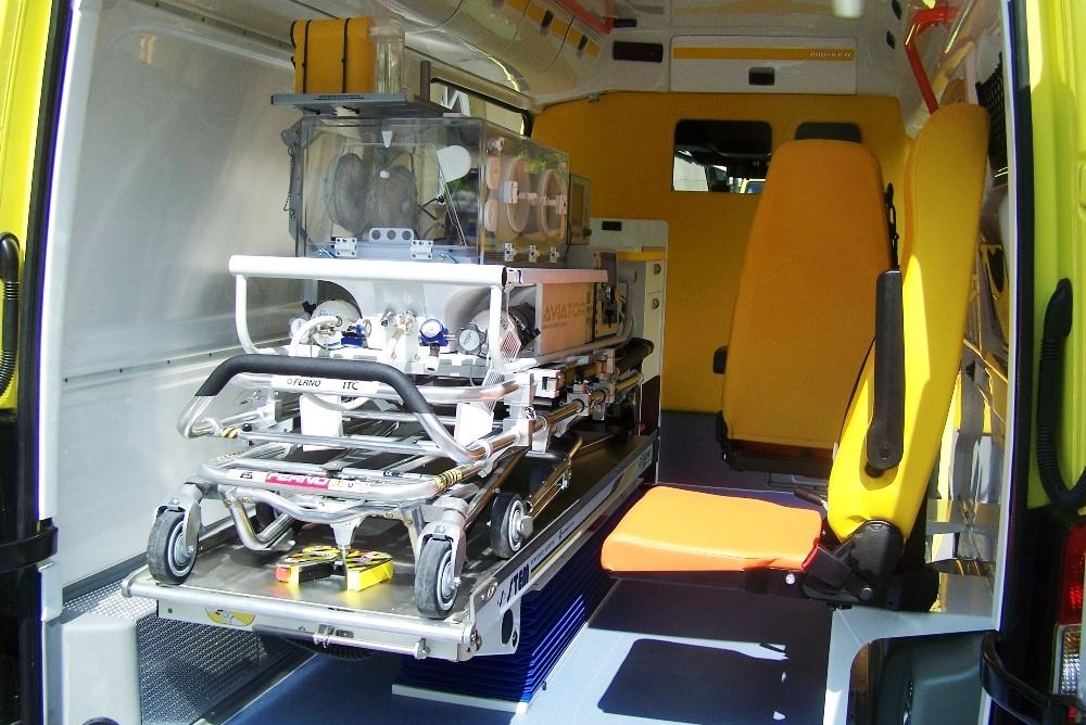 Speciális mentőautók koraszülött-mentésre 1