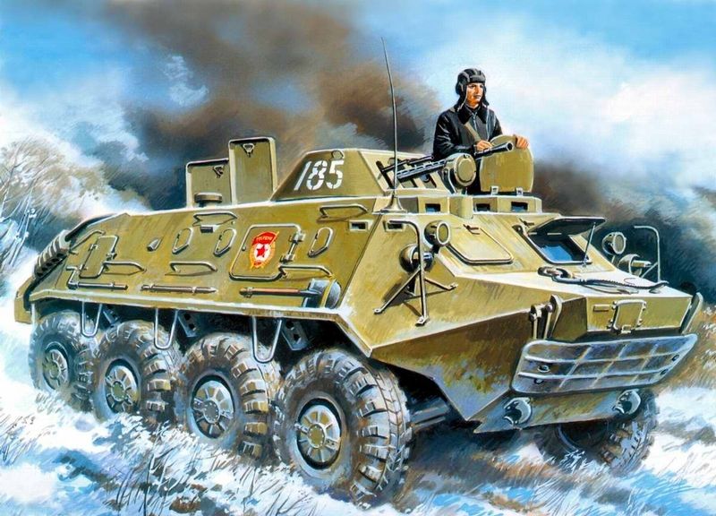 Orosz harcjárművek a rajzvászonról 8