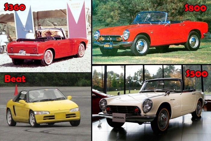 Az S360, az S500 majd 1966-ban az S800 a mai napig emblematikus modelljei a japán márkának. 