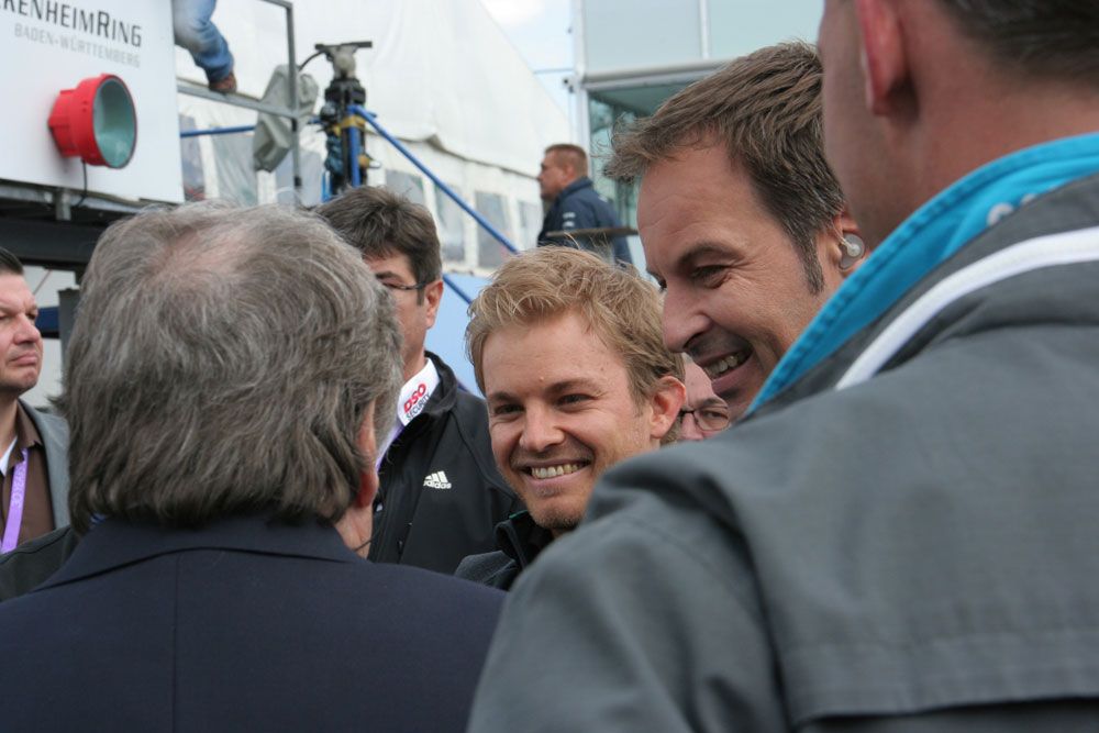 Nico Rosberg is kilátogatott a szezonnyitóra