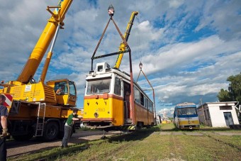 A nap képe: felújítják a hatvanéves villamost