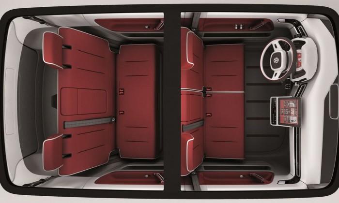 VW Bulli. Ennél tágasabb belső térre számítunk