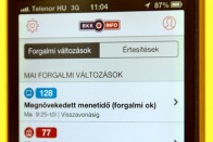 Szól a telefon, ha késik a busz 6