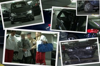 Tizenegy autót tört össze egy nyugdíjas néni