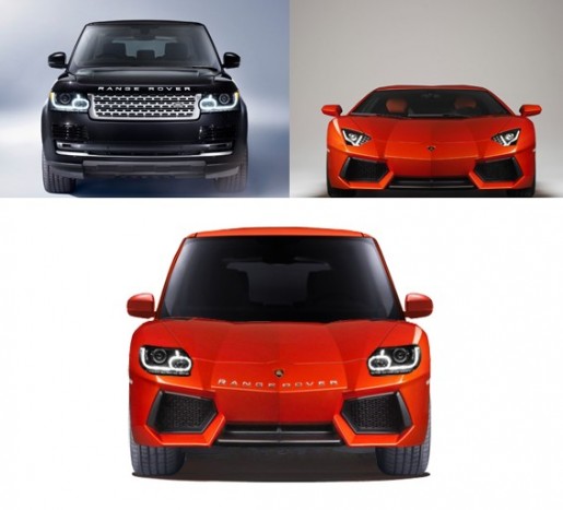 Rangerini = Range Rover + Lamborghini Murcielago