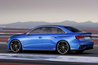 Még idén jöhet a brutális Audi RS3 szedán