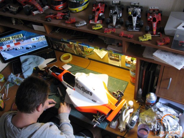 F1: Elképesztően részletes modell Senna tiszteletére 7