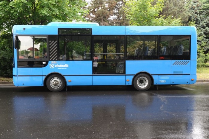 Mit adunk mi a svédeknek? 3 A svéd megrendelésre készült típusok oldalsó kijelzője a korábbiaktól eltérően nemcsak a járatszám kijelzésére alkalmas