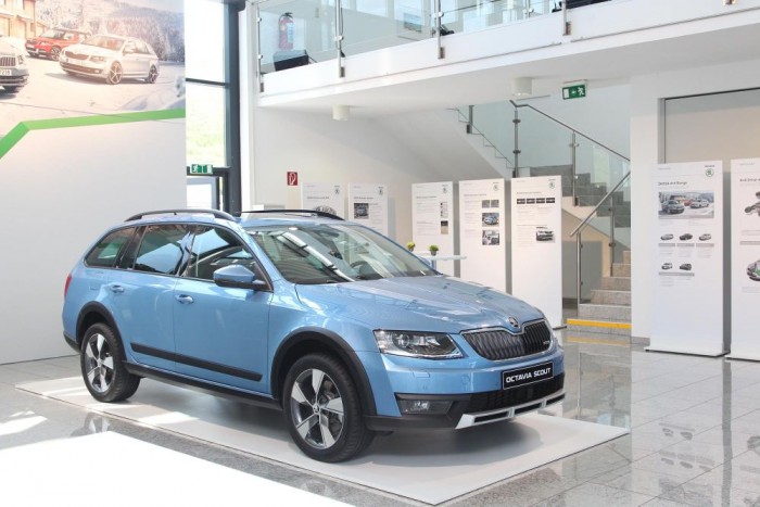 Összkerékhajtás teszi tökéletessé a Škodát? 5 Hamarosan érkezik a Skoda Octavia Scout is, a gyártó legnépszerűbb modelljének földutakra termett verziója