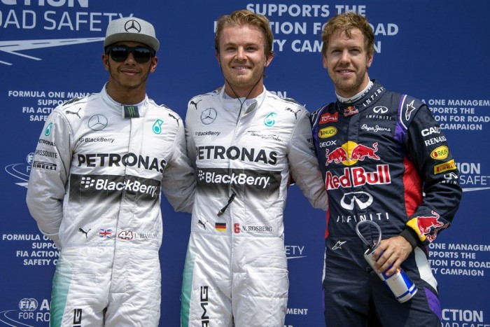 F1: Vettel megtámadja a Merciket 1