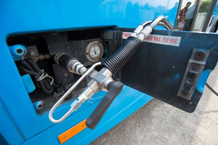 Új CNG-kút nyílt a fővárosban 1