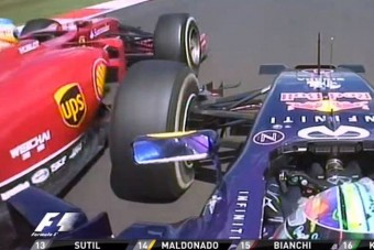 F1: Vettel szerint Alonso túl messzire ment