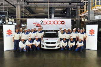 Két és fél millió Suzuki Esztergomból