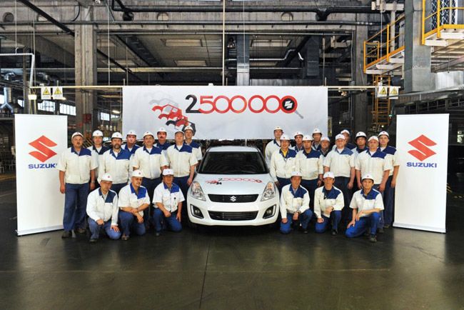 Két és fél millió Suzuki Esztergomból